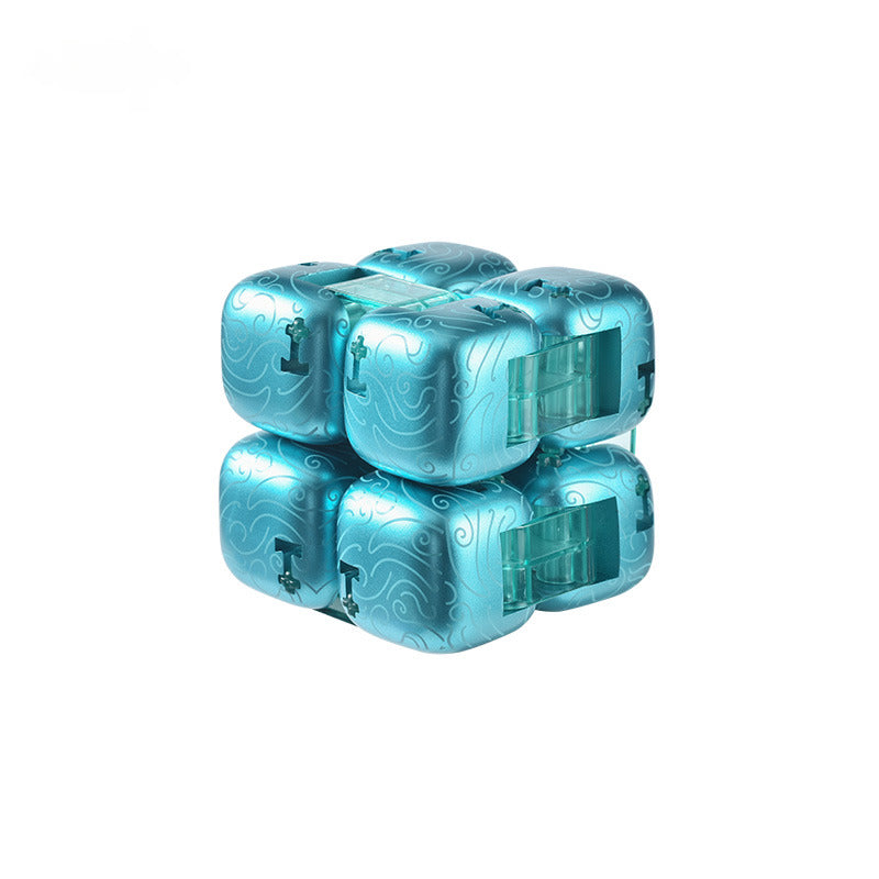 Genshin Impact Fingertip Block Puzzle Toys Hypostasis Series