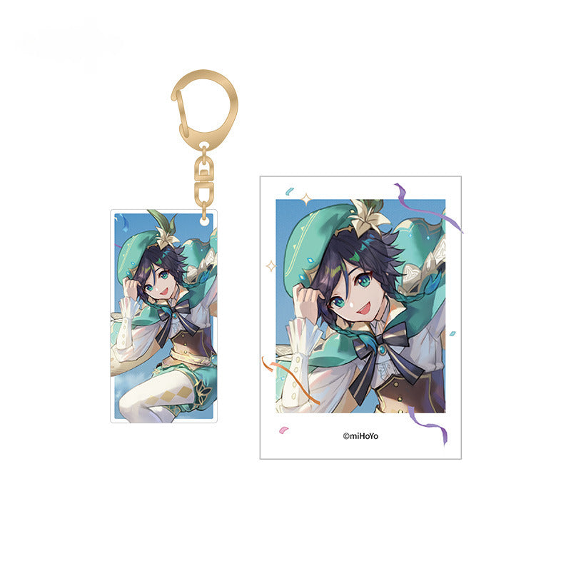 Genshin Impact Pendant Polaroid Set 2023 Celebration Gathering Series