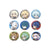 Genshin Impact Chibi Character Badge Standee The Exquisite Night Chimes Series