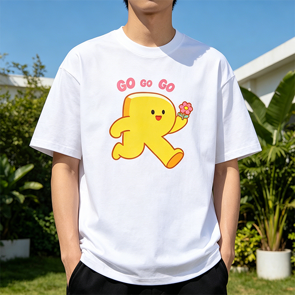 ZJSTV Keep Running S14 “R” Logo T-Shirt - White