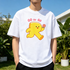 ZJSTV Keep Running S14 “R” Logo T-Shirt - White