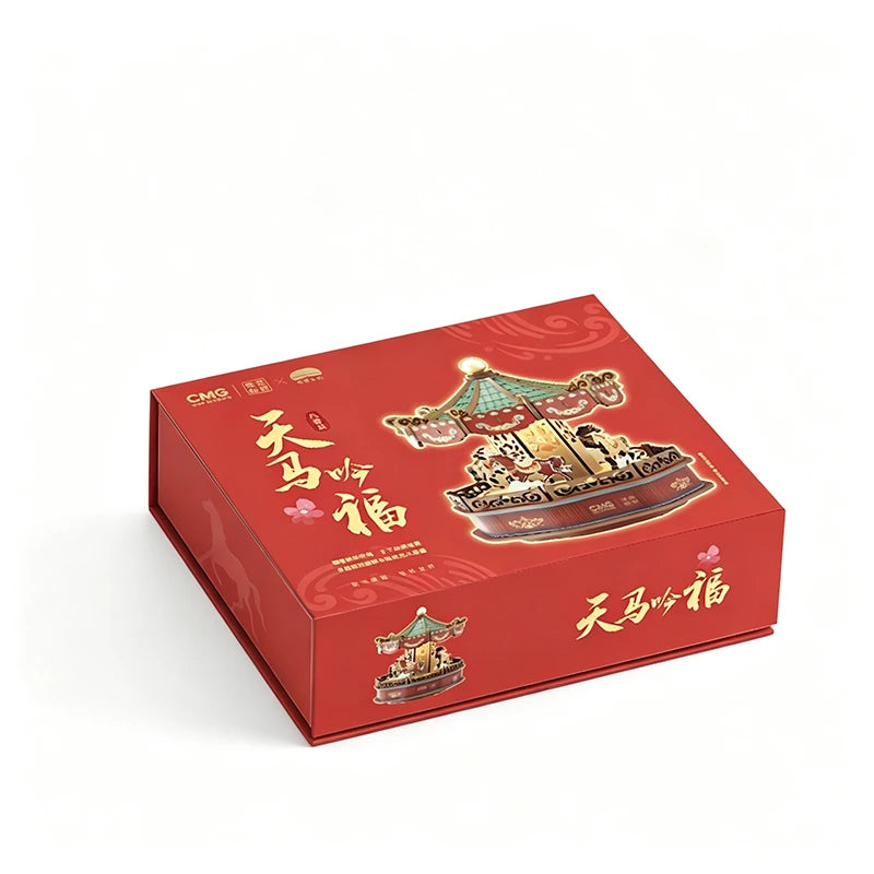 "Heavenly Horse Blessings" Light-Up Musical Box