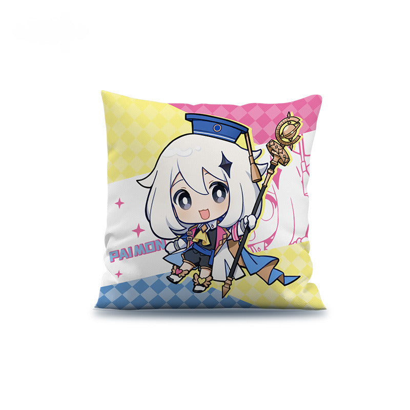 Genshin Impact Badges Pillow Acrylic Pendant 2023 Offline Exhibition Series