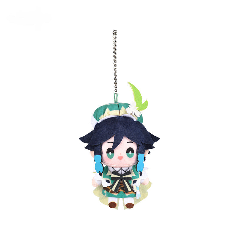 Genshin Impact Plush Finger Puppet Keychain