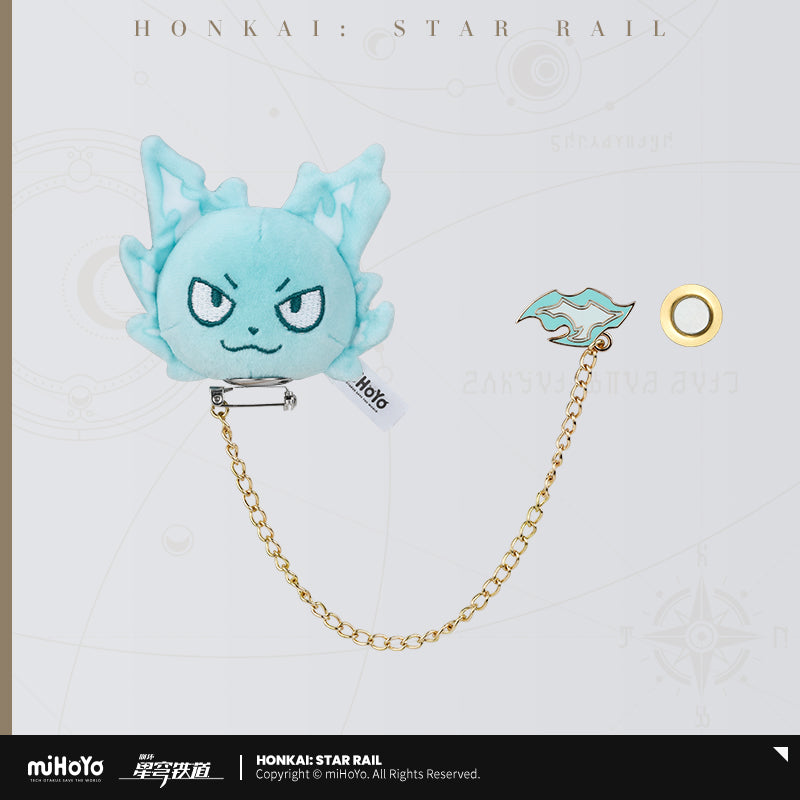 Honkai: Star Rail Plush Badge Mr. Tail Theme Series