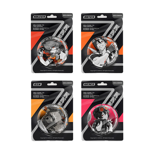 Zenless Zone Zero Reflective Badge Belobog Heavy Industries