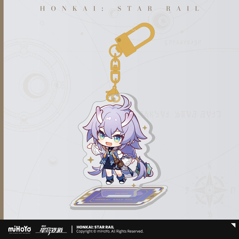 Honkai: Star Rail Chibi Acrylic Hanging Ornament Train Travel Series