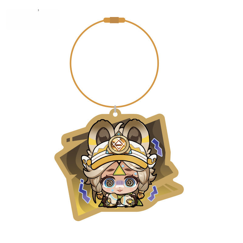 Genshin Impact Chibi Emoticon Series Acrylic Pendant