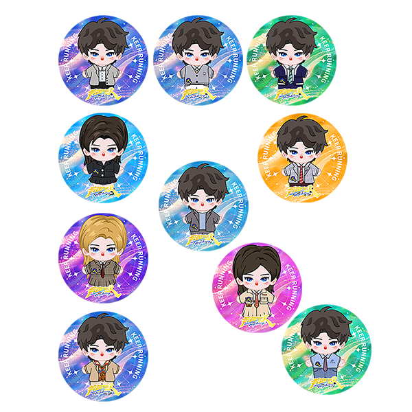 Pre-order ZJSTV Keep Running S13 Official Merch — RMan Badge (Blind Box Edition)