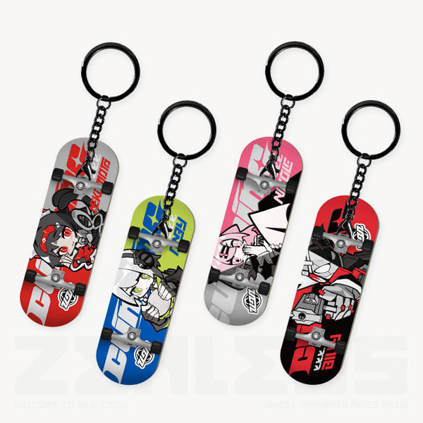 Zenless Zone Zero Q Version Pendant Fingertip Skateboard Cunning Hares