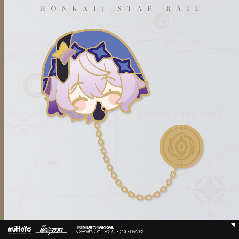 Honkai: Star Rail Metal Badge Pom - Pom Exhibition Hall Series