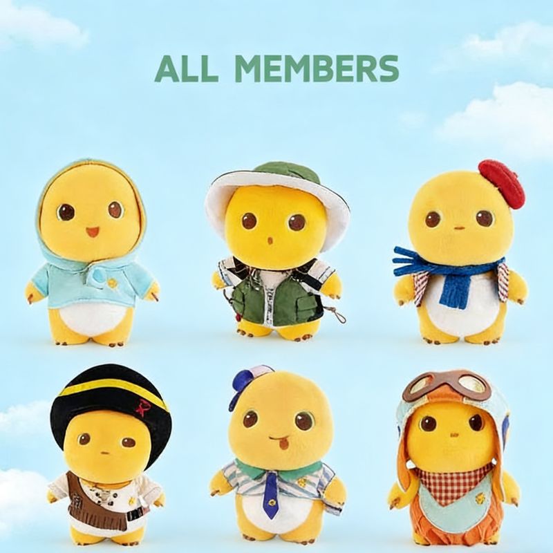 Pre-order Nailoong Plush Pendant Wardrobe Blind Box