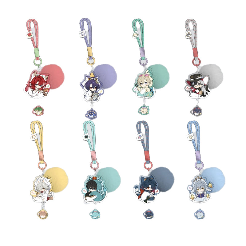 Honkai: Star Rail Chibi Acrylic Pendant Boys' Dormitory Series pre-order