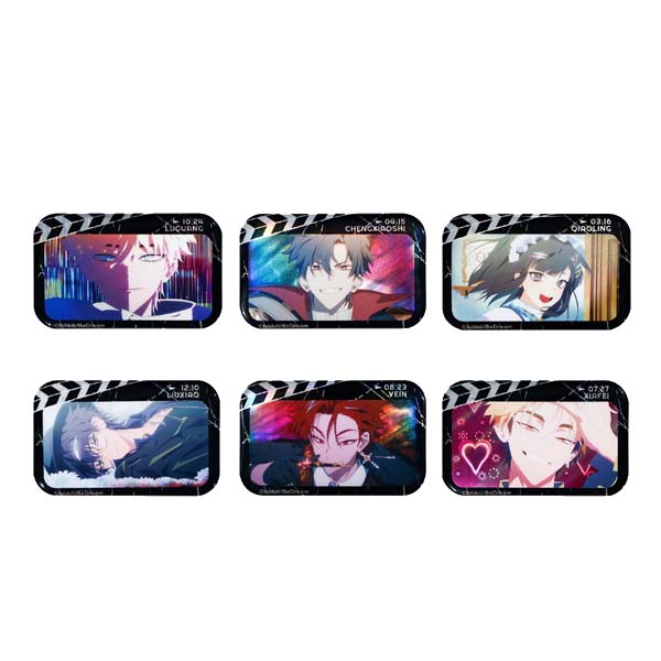 Pre-order Link Click Official M.O.D PV Series Rectangular Tinplate Badge