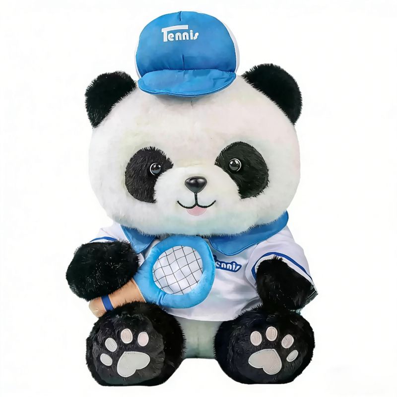 CCTV iPanda merch-Tennis Panda doll