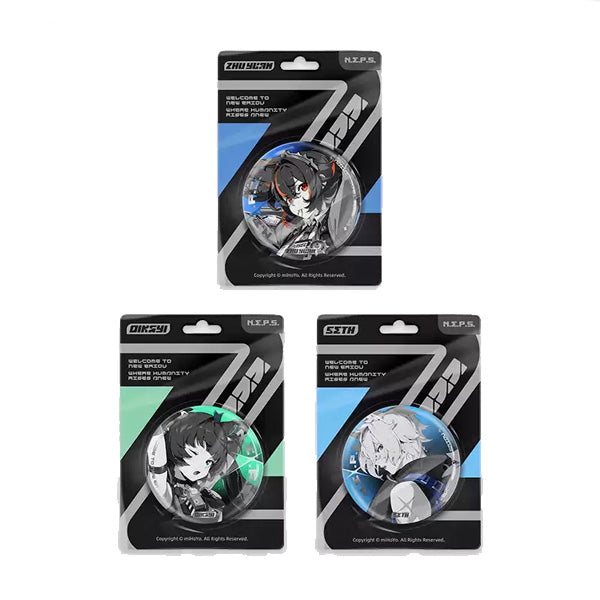 Zenless Zone Zero Reflective Badge NEPS Character