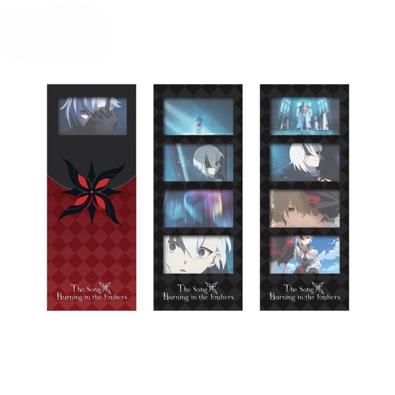 Genshin Impact Badge Imitation Film Bookmark Set Ember Song Series