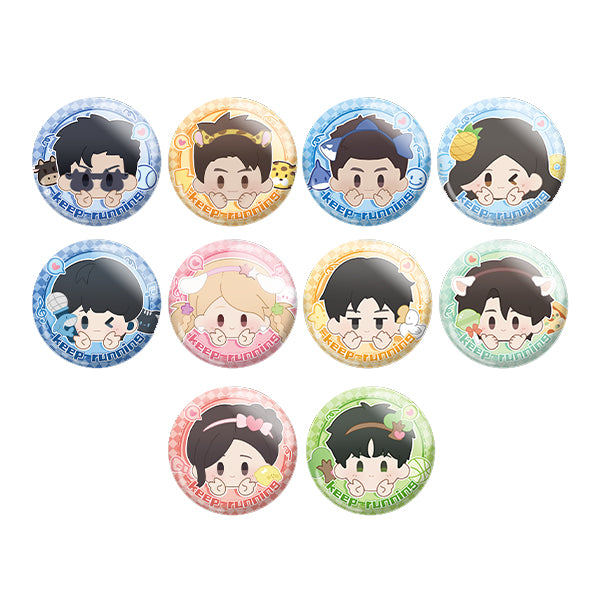 ZJSTV Keep Running Official Merch – Benben Sparkle Badge (Blind Box Edition)