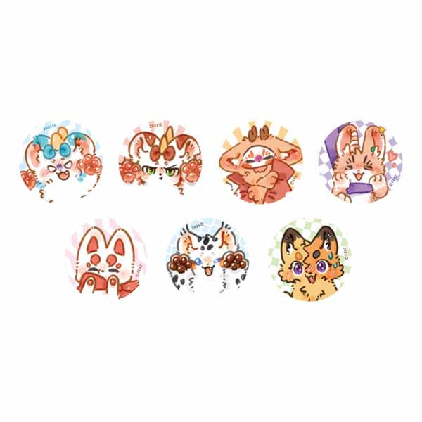 Fabulous Beasts Plush Badge Blind Box