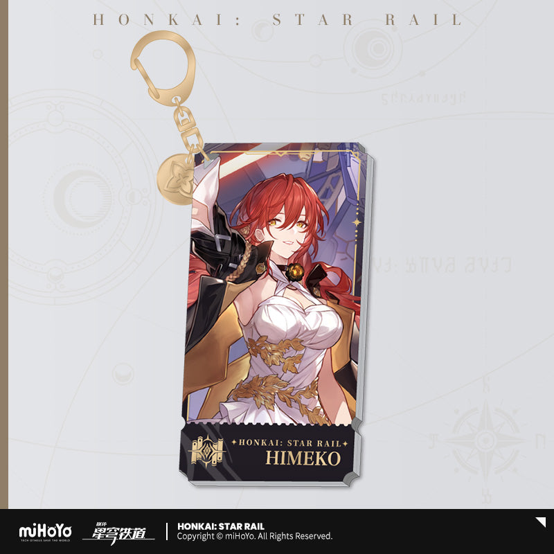 Honkai: Star Rail Acrylic Pendant - The Erudition