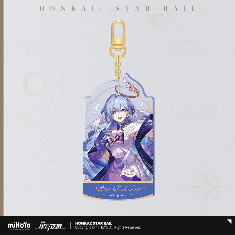 Honkai: Star Rail Acrylic Pendant Star Rail LIVE Series