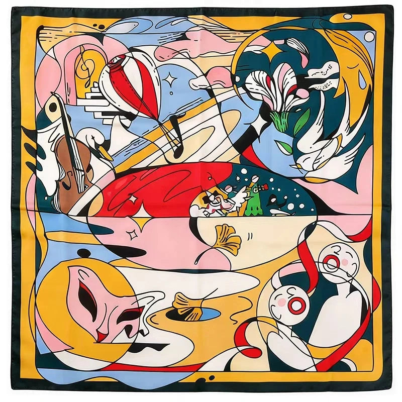 Impressions of the NCPA Silk Scarf