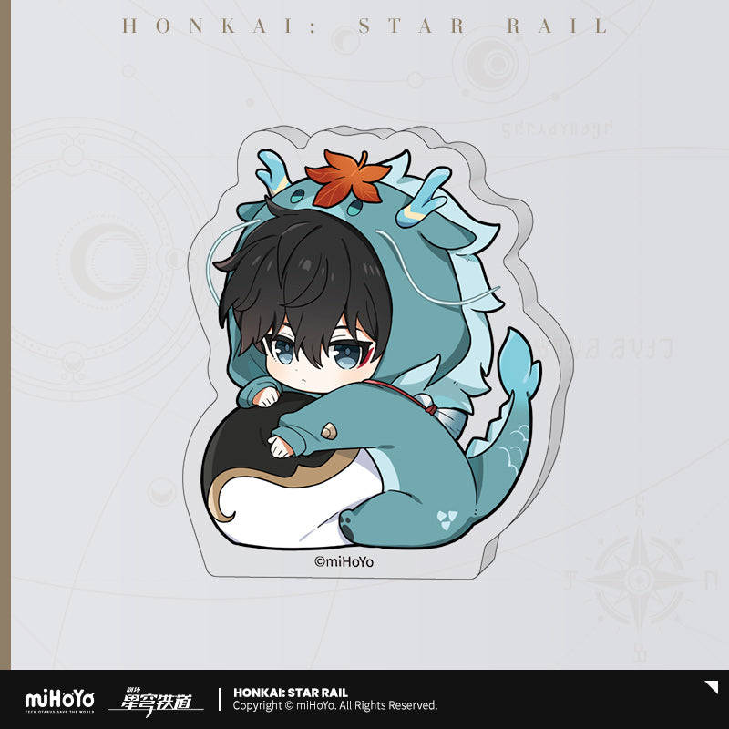 Honkai: Star Rail Chibi Acrylic Mini Standee Boys' Dormitory Series