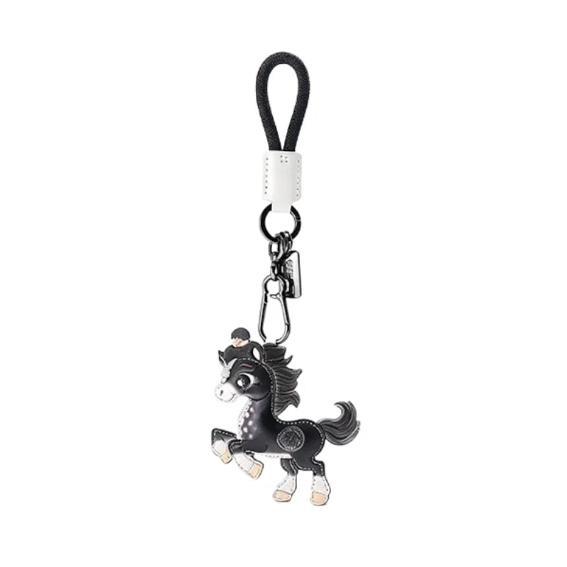 Mascot Leather Bag Charm