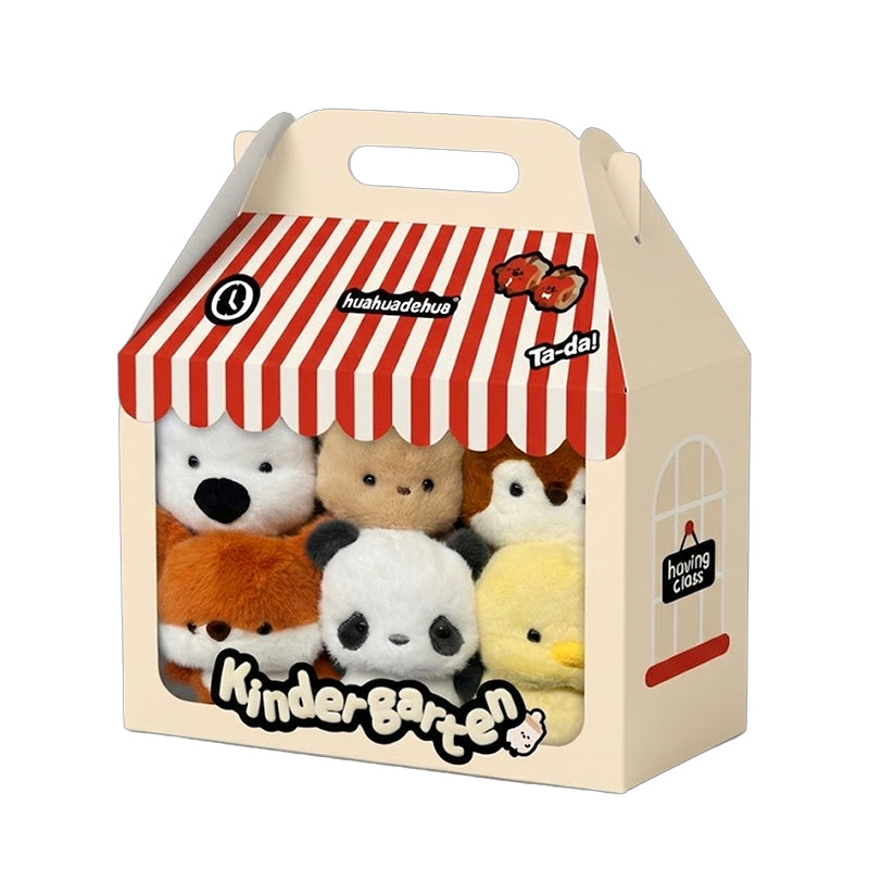 huahuadehua Kindergarten Panda Plush Gift Box