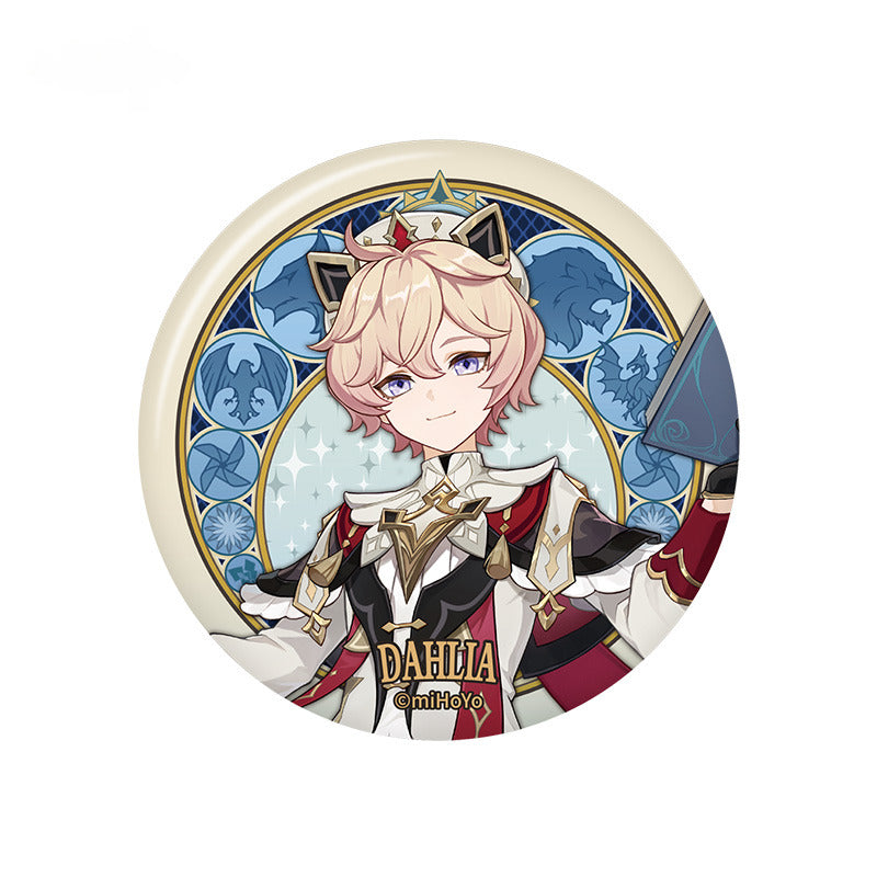 Genshin Impact Badge Mondstadt Theme