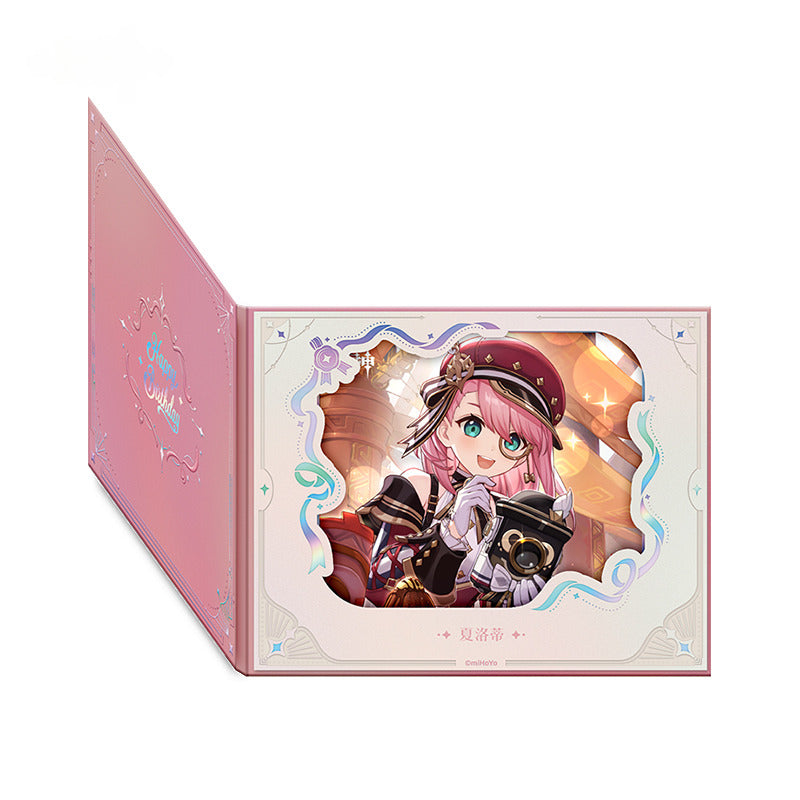 Pre-order Genshin Impact Flip Style Flower Window Colored Paper 2025 Day of Destiny Series