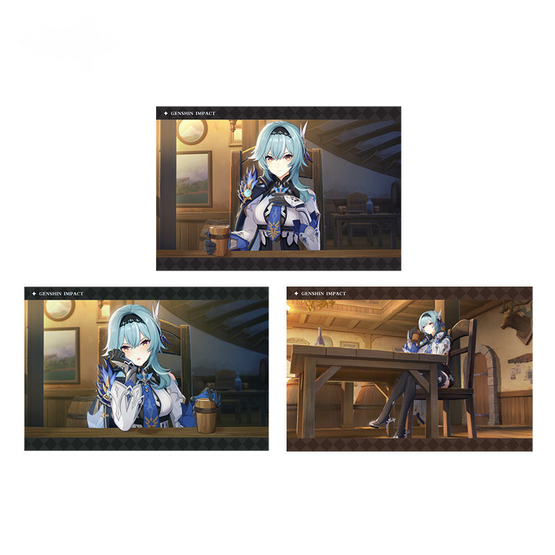 Genshin Impact Photo Card Album Character PV Series