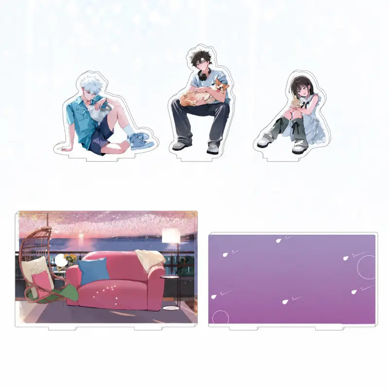 Ling Click When the Rain Lifts Series Collectible Desktop Standee