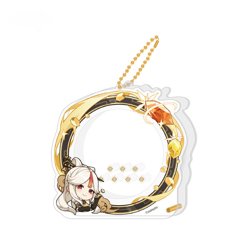 Genshin Impact Badge Acrylic Storage Cover