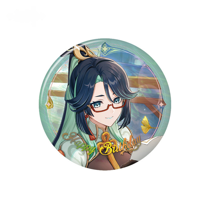 Pre-order Genshin Impact Character Badge 2025 Day of Destiny Series