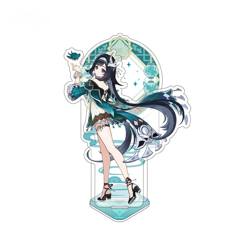 Genshin Impact Character Acrylic Standee Liyue Harbor Theme
