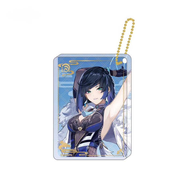 Genshin Impact Character Thick Acrylic Pendant