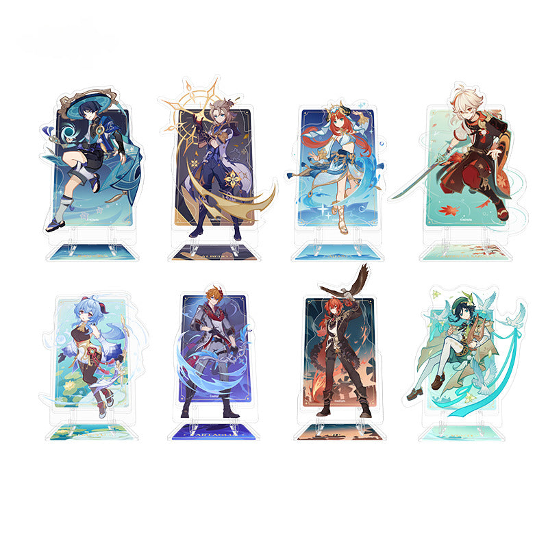 Genshin Impact Acrylic Phone Stand Genius Invokation TCG Tournament Series