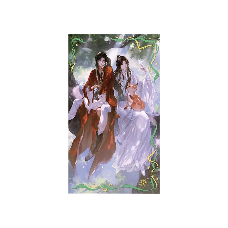 Heaven Official’s Blessing Cloud and Stream Series Badge Shikishi Card Keychain