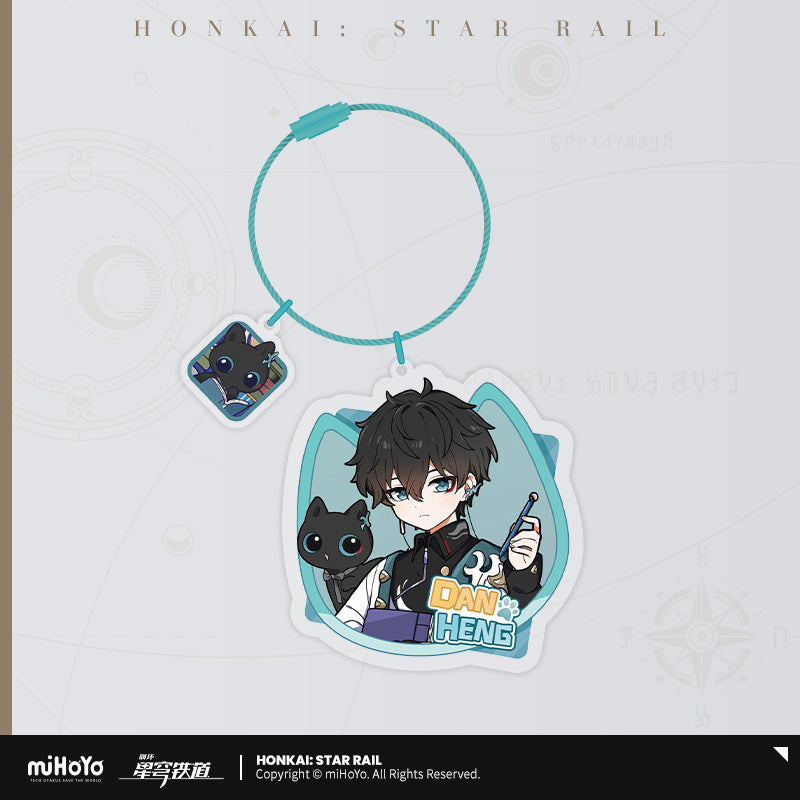 Honkai: Star Rail Acrylic Pendant Little Kitten Series