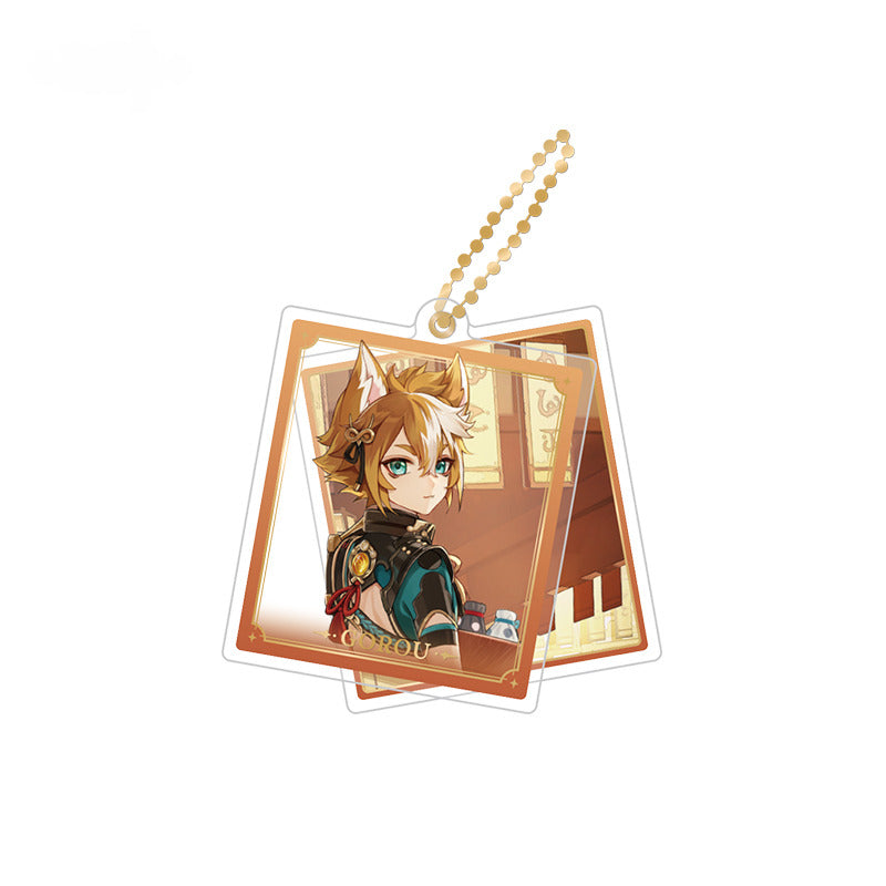 Genshin Impact Double Panel Acrylic Pendant