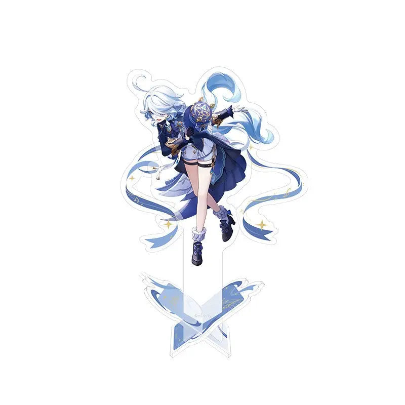 Genshin Impact 6th Anniversary Celebration Series Mirror Badge Standee Card
