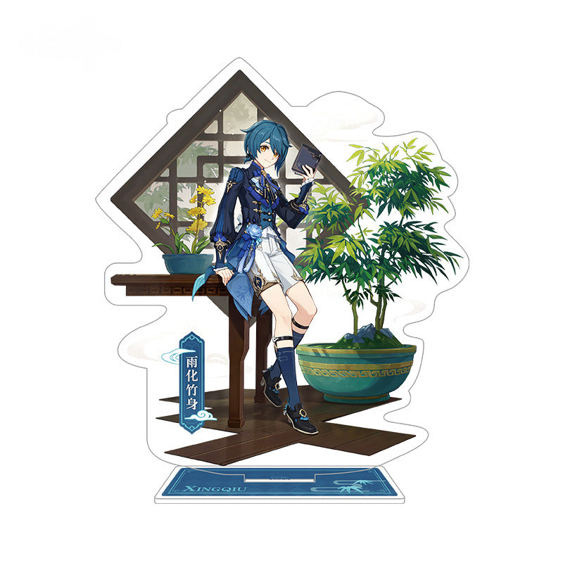 Genshin Impact Badge Standee Teyvat Style Series