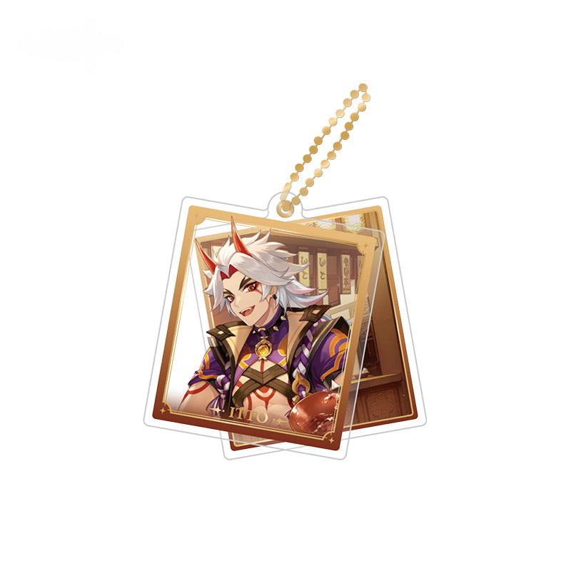 Genshin Impact Double Panel Acrylic Pendant
