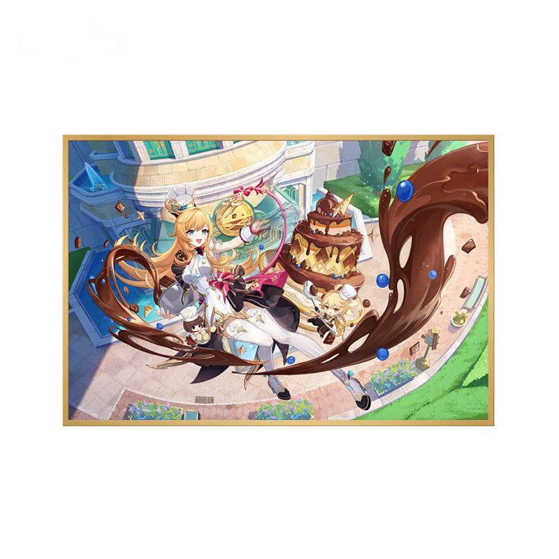 Genshin Impact Theme Based Series Colored Paper