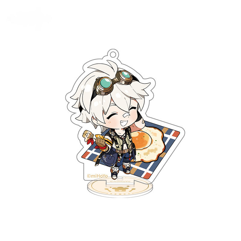 Genshin Impact Character Acrylic Mini Standee Yummy Party Theme