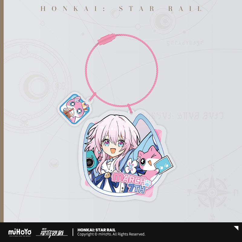 Honkai: Star Rail Acrylic Pendant Little Kitten Series