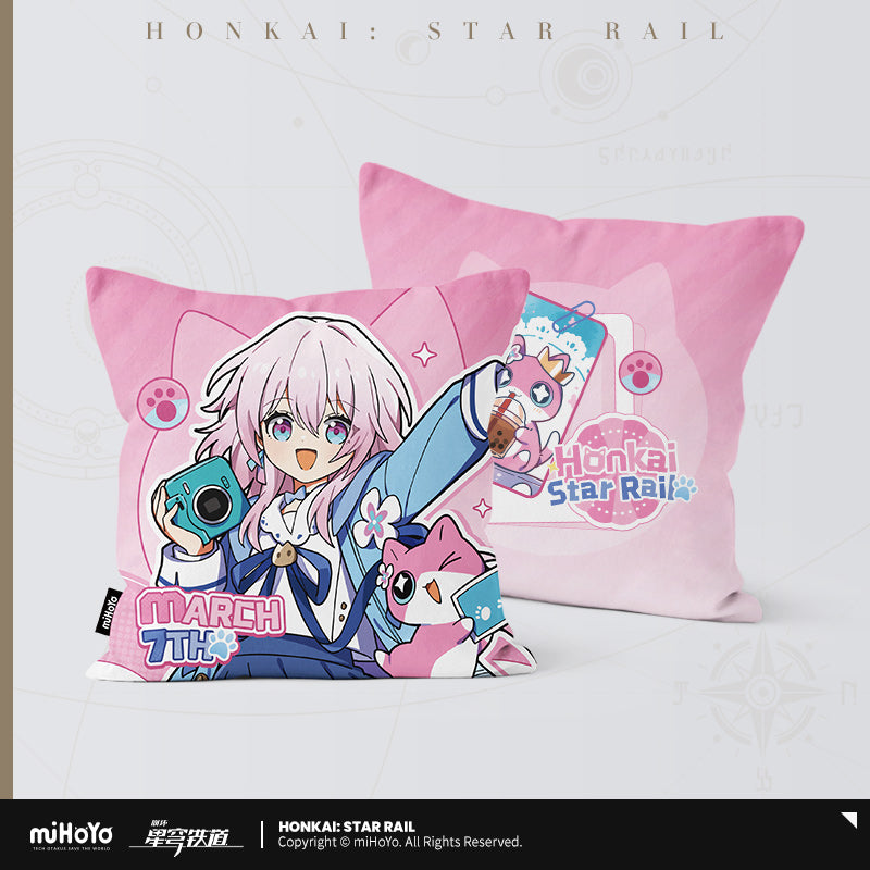 Honkai: Star Rail Square Pillow Little Kitten Series