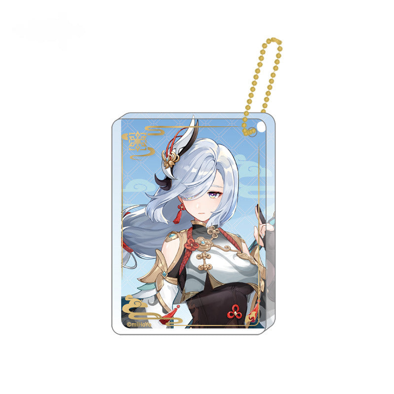 Genshin Impact Character Thick Acrylic Pendant