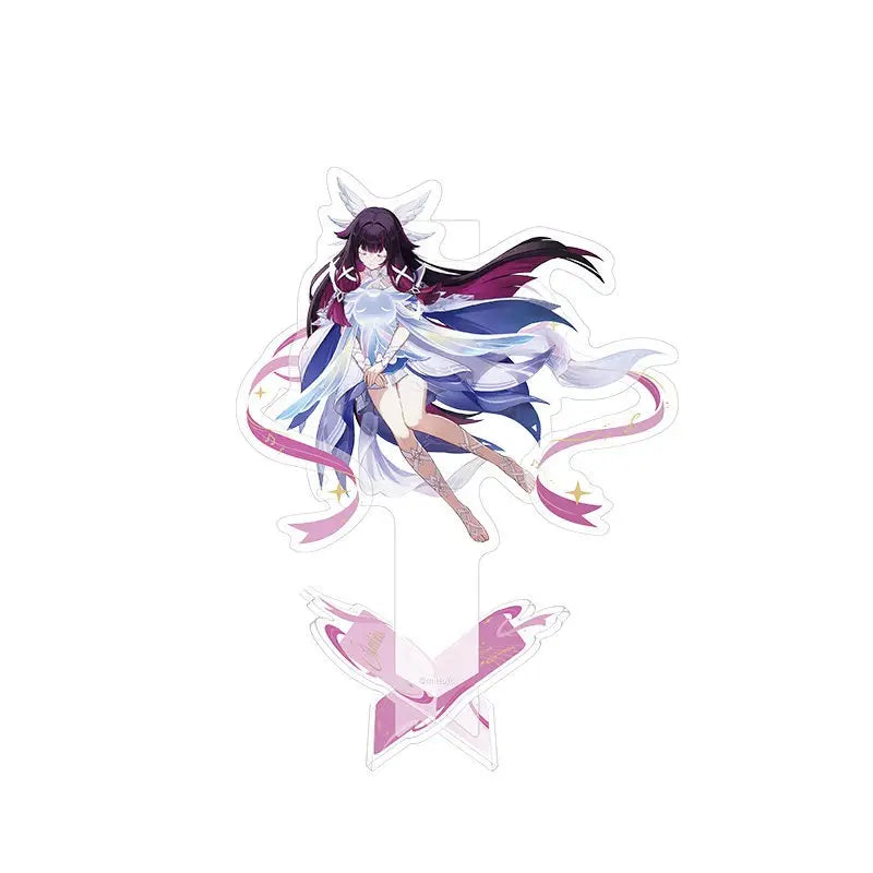 Genshin Impact 6th Anniversary Celebration Series Mirror Badge Standee Card